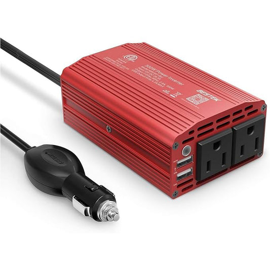 300W DC 12V to 110V AC Power Inverter